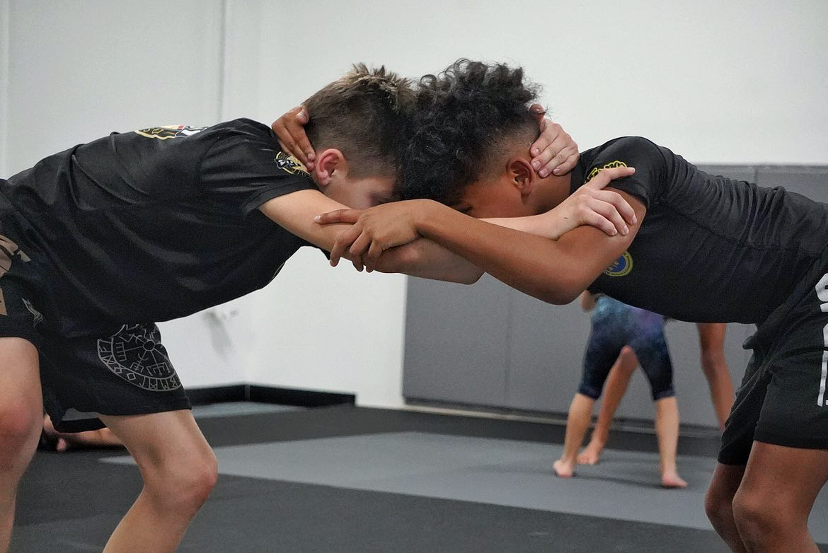 Youth wrestling and BJJ training at Brabo Academy in Virginia Beach